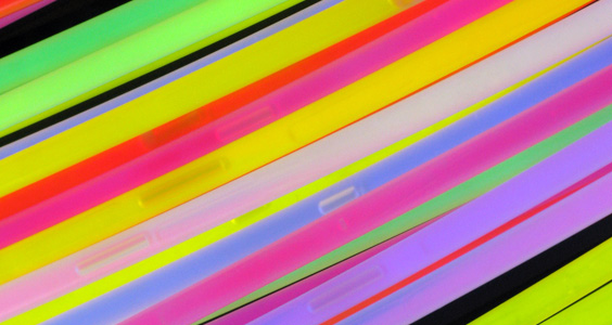 bright thin glow sticks